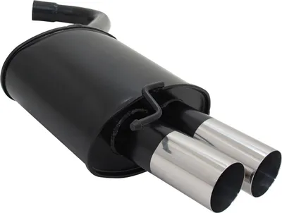 Produktbild von Novus Sportauspuff für BMW E90 / E91 2x76mm RL-Design Endschalldämpfer mit ABE