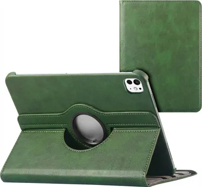 Produktbild von imoshion 360° drehbare Klapphülle iPad Pro 11 (2025) M5 / (2024) M4 - Grün