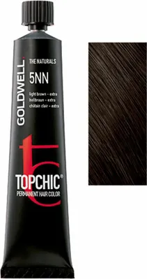 Produktbild von Goldwell Topchic The Naturals, Braun, 5NN, Light Brown Extra, Unisex, 60 ml, Alle Haare