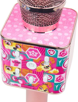 Produktbild von Paw Patrol Karaoke-Mikrofon bluetooth, kabellose rosa