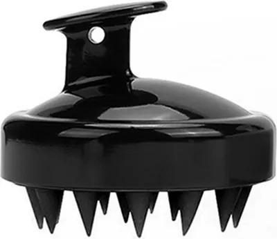 Produktbild von INF Massagebürste für Kopfhautmassage Schwarz