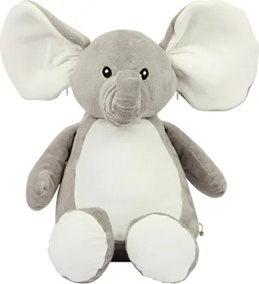 Produktbild von Mumbles MM558 | Zippie Elephant / Gr. L / Spielzeugsicherheitsnorm EN71 - Farbe: Grey - Größe: L