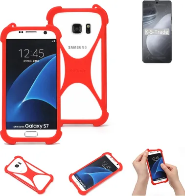 Produktbild von K-S-Trade Handy-Hülle kompatibel mit Cubot X50 Schutz-Hülle Bumper Silikon Schutz Hülle Cover Case Silikoncase Silikonbumper TPU Softcase
