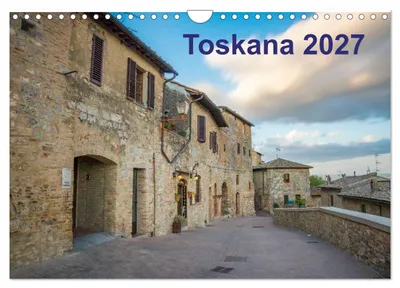 Produktbild von Toskana - 2027 (Wandkalender 2027 DIN A4 quer), CALVENDO Monatskalender