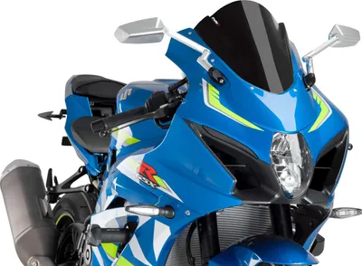 Image de PUIG 9013N Pare-brise Z-Racing pour SUZUKI GSX-R1000 Noir