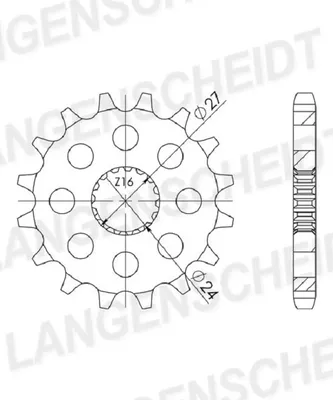 Image de Ritzel Supersprox 530 - 18Z CST-423:18|feinverzahnt 24,0/27,0