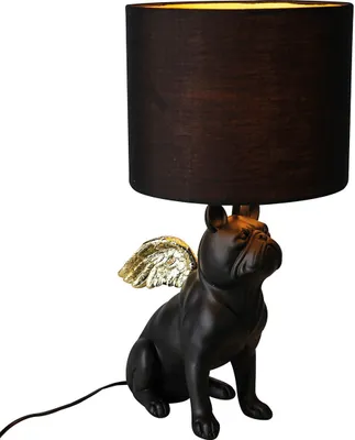 Obrázok produktu pre GILDE Lampa Flying Bulli - čierna - V. 55cm x D. 26cm