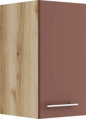 Produktbild von Optifit Hängeschrank Bari407 BxTxH 30 x 34,6 x 57,6 cm rostrot matt zerlegt Anschlag reversibel KUBA O306-9+