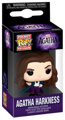 Productafbeelding van Marvel Agatha Harkness Pocket POP sleutelhanger - verzamelobject