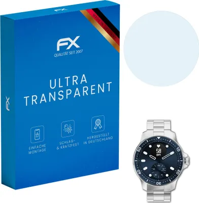 Produktbild von atFoliX FX-Clear 3x Schutzfolie kompatibel mit Withings ScanWatch Horizon (43mm) Displayschutzfolie