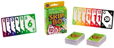 Produktbild von OttoSimon Kartenspiel Skip-Bo refresh strategisches Gesellschaftsspiel 2-6 Spieler