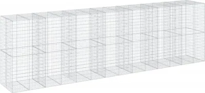 Obrázek produktu pro vidaXL Gabion s krytem 700x100x200 cm Pozinkované železo