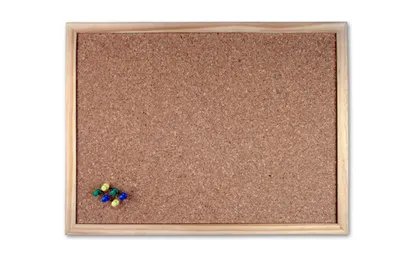 Produktbild von Pinnwand 60 x 80cm aus Kork mit Naturholzrahmen