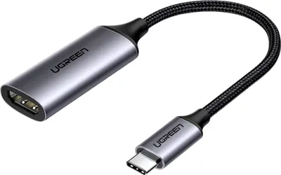 Image de Ugreen 70444 video cable adapter HDMI Type A (Standard) USB Type-C Aluminium, Black