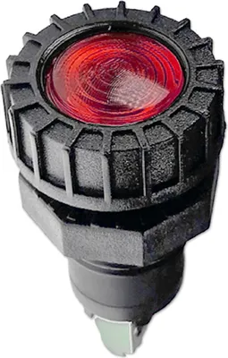 Produktbild von Kontrollleuchte | 6-24V | Rot | Schraubanschluss | Ø17mm