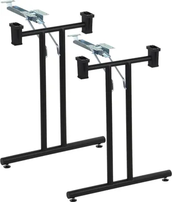 Produktbild von Klappgestell für Tisch, Schreibtisch SC-921, für Büro, Hotel, Restaurant, Breite 59 cm, Höhe 72,5 cm, Schwarz