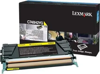 Immagine prodotto di Lexmark C748H2YG cartuccia toner 1 pz Originale Giallo