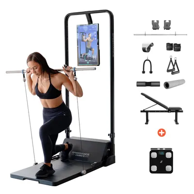 Produktbild von Speediance Gym Monster｜ Kraftvolles All-in-One-Heimgerät, 220 lb digitales Gewicht, platzsparend｜Works Plus-DE