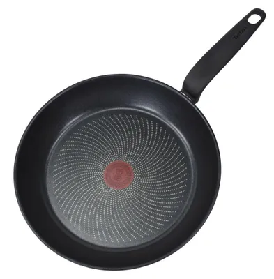 Zdjęcie produktu dla Tefal E3090604, Okrągły, Czarny, Stal nierdzewna, Stal nierdzewna, Ceramika, Prąd elektryczny, Gaz, Indukcja, Chiny, 28 cm