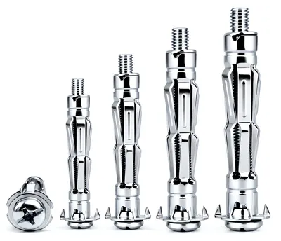 Productafbeelding van 50 Stuks M5 x 37 mm Holle Wandpluggen van Metaal