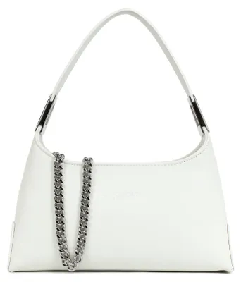 Immagine prodotto di Lancaster, borsa a mano con zip, modello Suave Ace, colore bianco crema