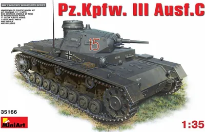 Immagine prodotto di MiniArt Pz.Kpfw.3 Ausf.C  1:35 35166