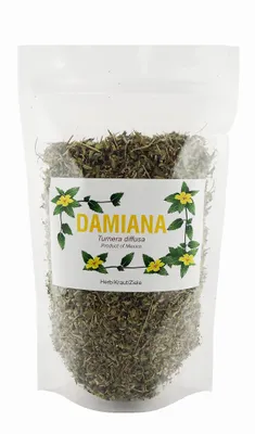 Productafbeelding van Damiana, gesneden, 500g - Damiana bladeren, thee, *Turnera diffusa*, kruiden