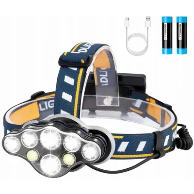 Obrázek produktu pro USB čelovka LED typu CREE T6