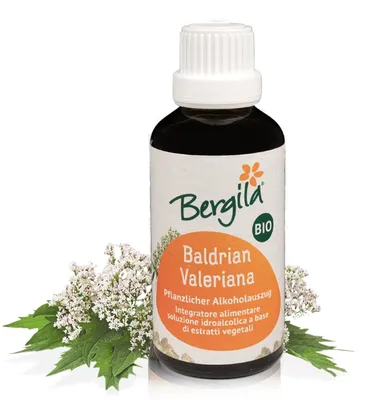 Zdjęcie produktu dla Ekstrakt z waleriany, bio, 50 ml - Bergila Südtirol