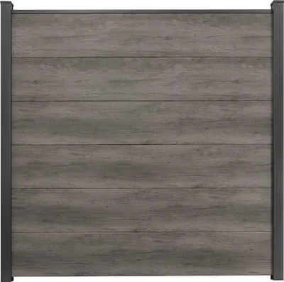 Produktbild von Hauptelement GroJa BasicLine Bausatz ohne Pfosten 180 x 180 cm Monument Oak