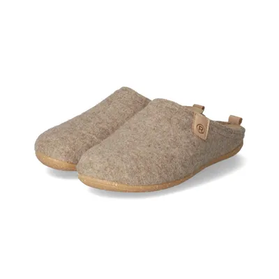 Zdjęcie produktu dla Rohde 6860-18 kapcie damskie, Ginger (beżowy), miękki filc, NOWOŚĆ, wyjmowana wkładka - dom - kapcie damskie, beżowy