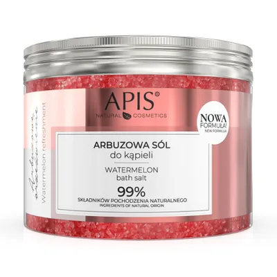 Obrázok produktu pre Osvežujúca kúpeľná soľ s extraktom z arbuza a melóna - 650g