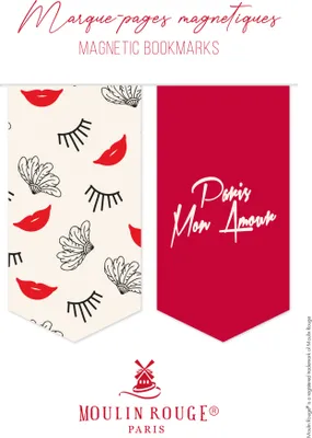 Produktbild von Clairefontaine 10x Magnetische Lesezeichen 10,5x15,5 cm 1x 7,5x4 cm 812446C