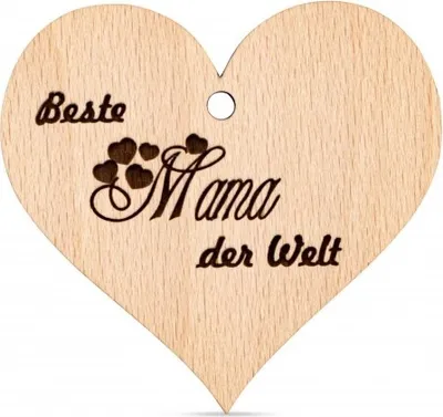 Produktbild von Geschenksanhänger Beste Mama