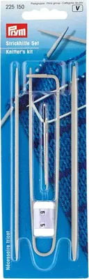 Produktbild von PRYM Strickhilfe-Set, Hilfsnadeln + Wollnadeln + Reihenzähler + Maschenraffer