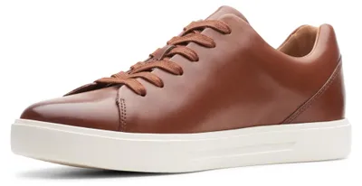 Produktbild von Clarks Herren Un Costa Lace Sneaker, Tan Leder, 46 EU