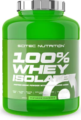Produktbild von Scitec Nutrition 100% Whey Isolate 1816g Pistazie