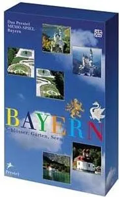 Produktbild von Das Prestel Memo- Spiel Bayern Schlösser, Gärten, Seen