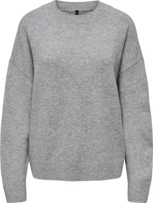 Produktbild von ONLRENE LIFE LS O-NECK CC KNT Medium Grey M XL