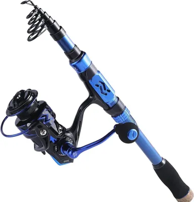 Produktbild von Hengel Molen Combinatie – Teleskopische Angel – Zum Angeln im Wasser – 24T Kohlefaser – 1,8 Meter – Blau