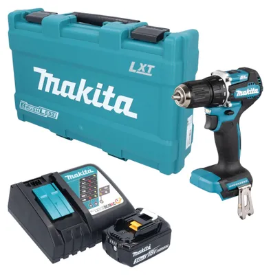 Productafbeelding van Makita DDF 487 RF1K accuboormachine 18 V 40 Nm borstelloos + 1x accu 3,0 Ah + oplader + koffer