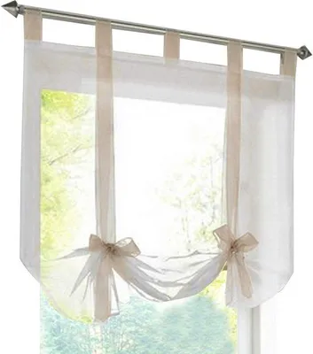 Produktbild von Flexibles Raumstück mit Sonnenschutz - Fensterdekoration - Wechselbare Jalousie - 80x120cm - Sandbraun