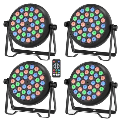 Image de Par-Lichter, éclairage RGB, plusieurs modes de contrôle, couleur noire