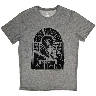Obrázek produktu pro Jimi Hendrix Electric Ladyland Mono Grey L Tričko