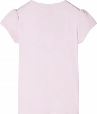 Image de vidaXL T-shirt pour enfants avec manches papillon rose tendre 104
