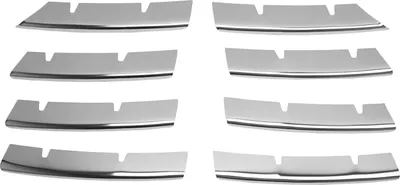 Obrázok produktu pre Lišty mriežky chladiča Lišty mriežky chladiča pre VW Passat 2005-2010 nerezová oceľ strieborná 8ks