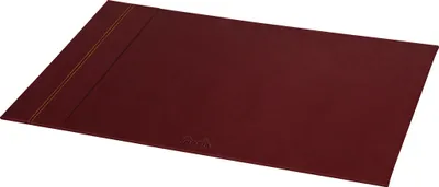 Image de RHODIA Sous-main en similicuir bordeaux