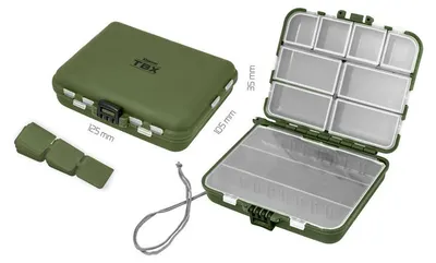 Produktbild von DELPHIN Kunstköderbox Delphin TBX Duo 125-11P 125x105x35mm