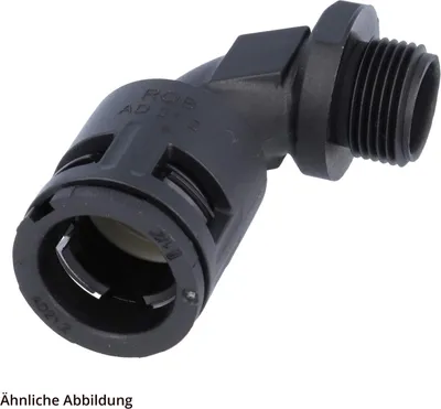 Immagine prodotto di FLEXA RQB90-P Raccordo rapido a 90 gradi con filettatura PG16x1,41 per tubi con diametro esterno di 21,2 mm, alta tenuta