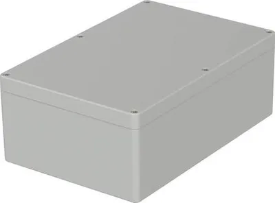 Zdjęcie produktu dla Obudowa uniwersalna Bopla 240 x 160 x 90 poliwęglan jasnoszary EUROMAS M 2401 1 szt